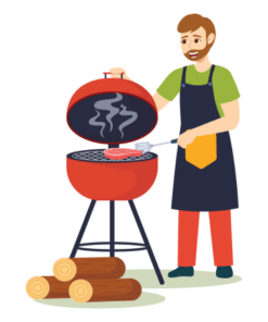 الشواء وملحقاته